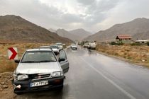 امدادرسانی نیروهای هلال احمر یزد در یک تصادف زنجیره ای