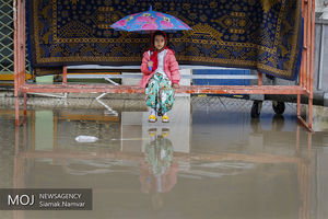 روستای سیل زده کل آباد