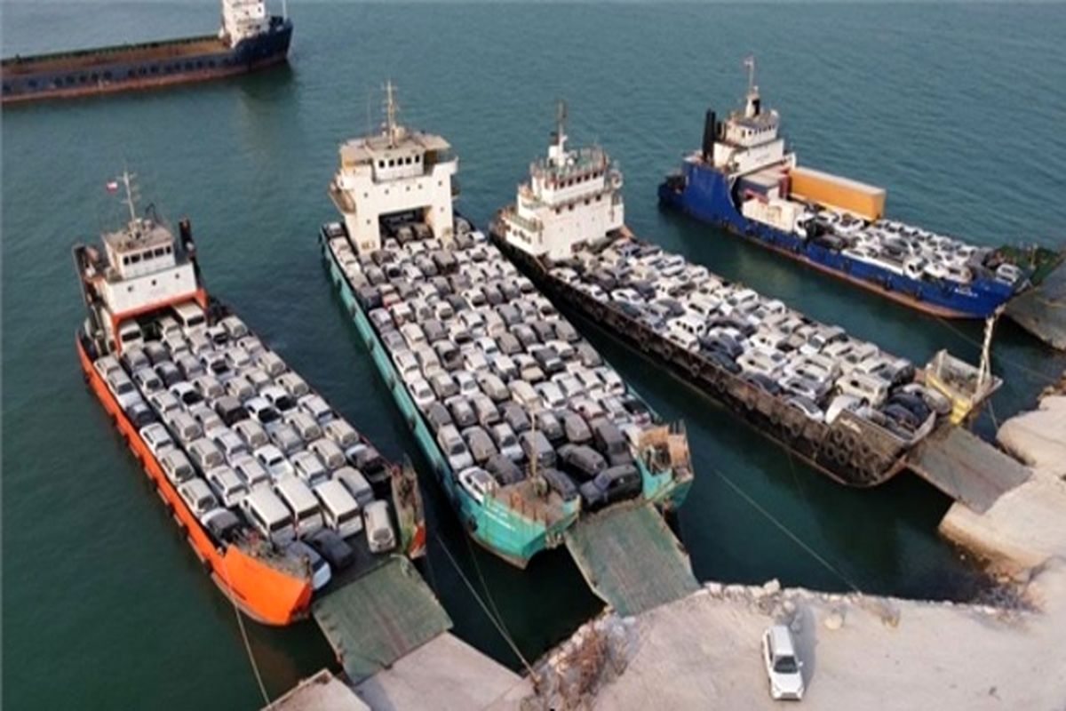 ترانزیت خودرو در بندرلنگه