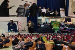 همایش بزرگ دختران فیروزه نشان در شهرستان آران و بیدگل