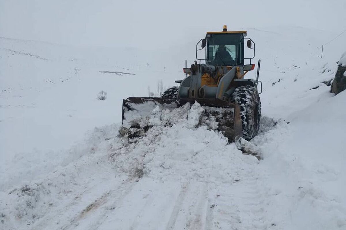 انسداد راه های روستایی در کردستان