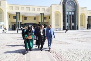 وزیر میراث فرهنگی به سمیرم رفت