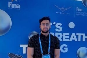 رکوردشکنی دوباره افقری در مسابقات شنا قهرمانی جهان
