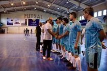 رئیس جمهور در دیدار دو تیم فوتبال پیشکسوتان و تیم کارگری حضور یافت