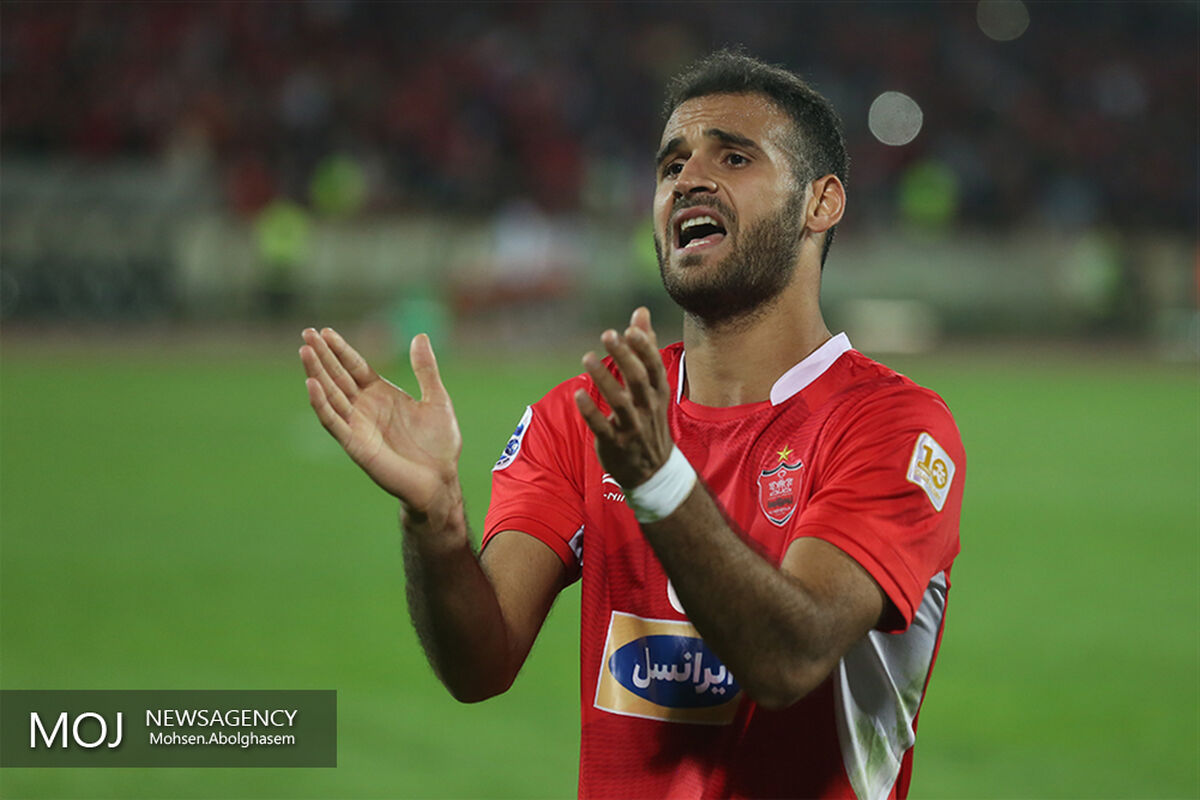 دیدار تیم های فوتبال پرسپولیس ایران و السد قطر/ احمد نوراللهی