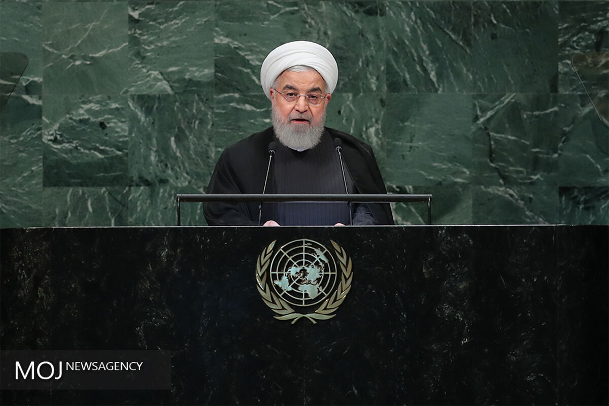 سخنرانی رییس جمهوری در نشست مجمع عمومی سازمان ملل