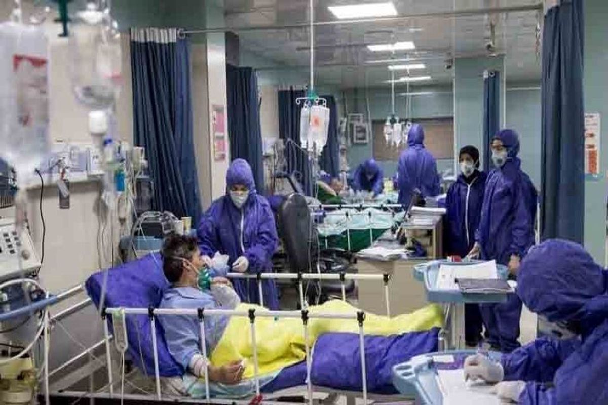 بیماران بستری کرونایی گیلان