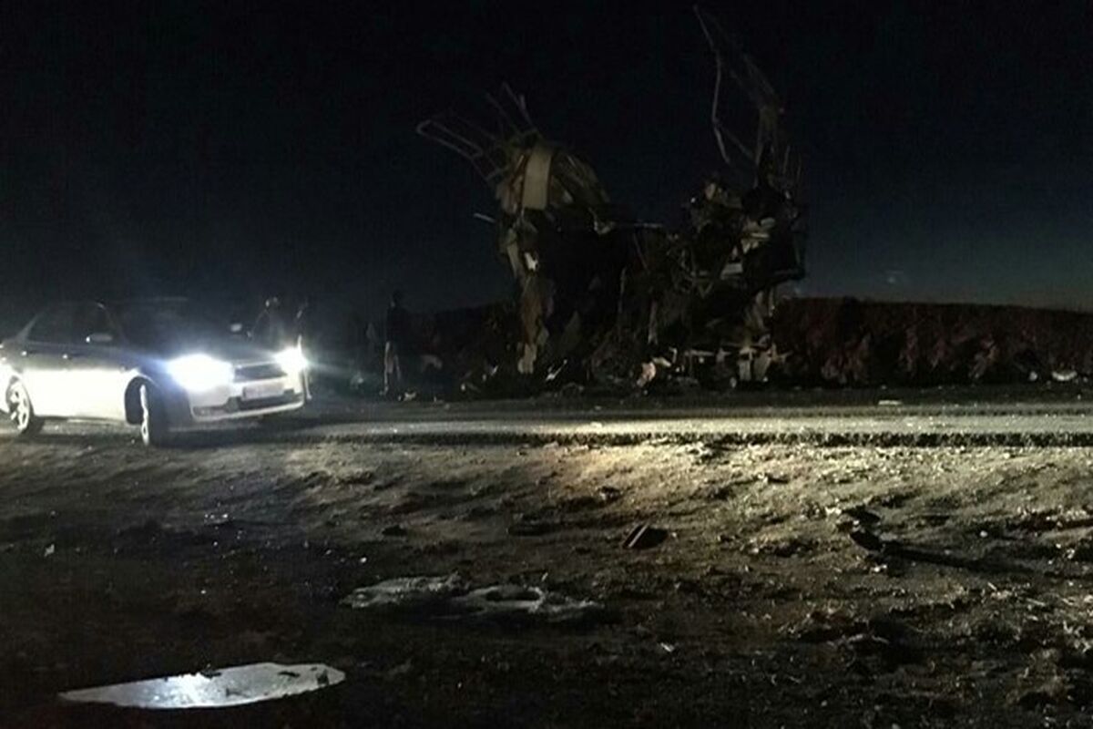 حمله انتحاری به اتوبو.س سپاه زاهدان