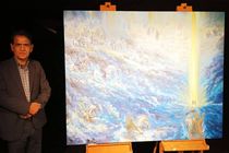 تابلوی «حضور» برای حضرت ولیعصر (عج) رونمایی شد