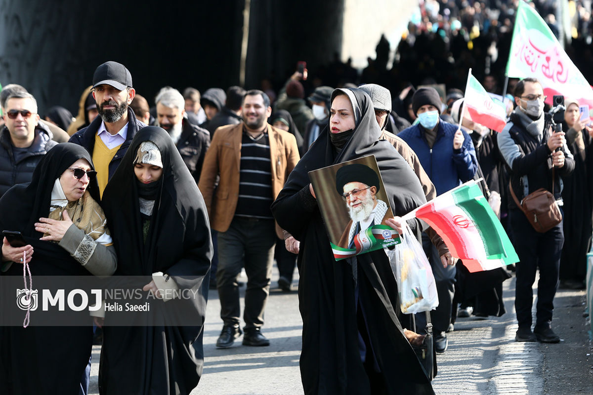 چهل و ششمین راهپیمایی ۲۲ بهمن ۱۴۰۳ _ تهران ۱