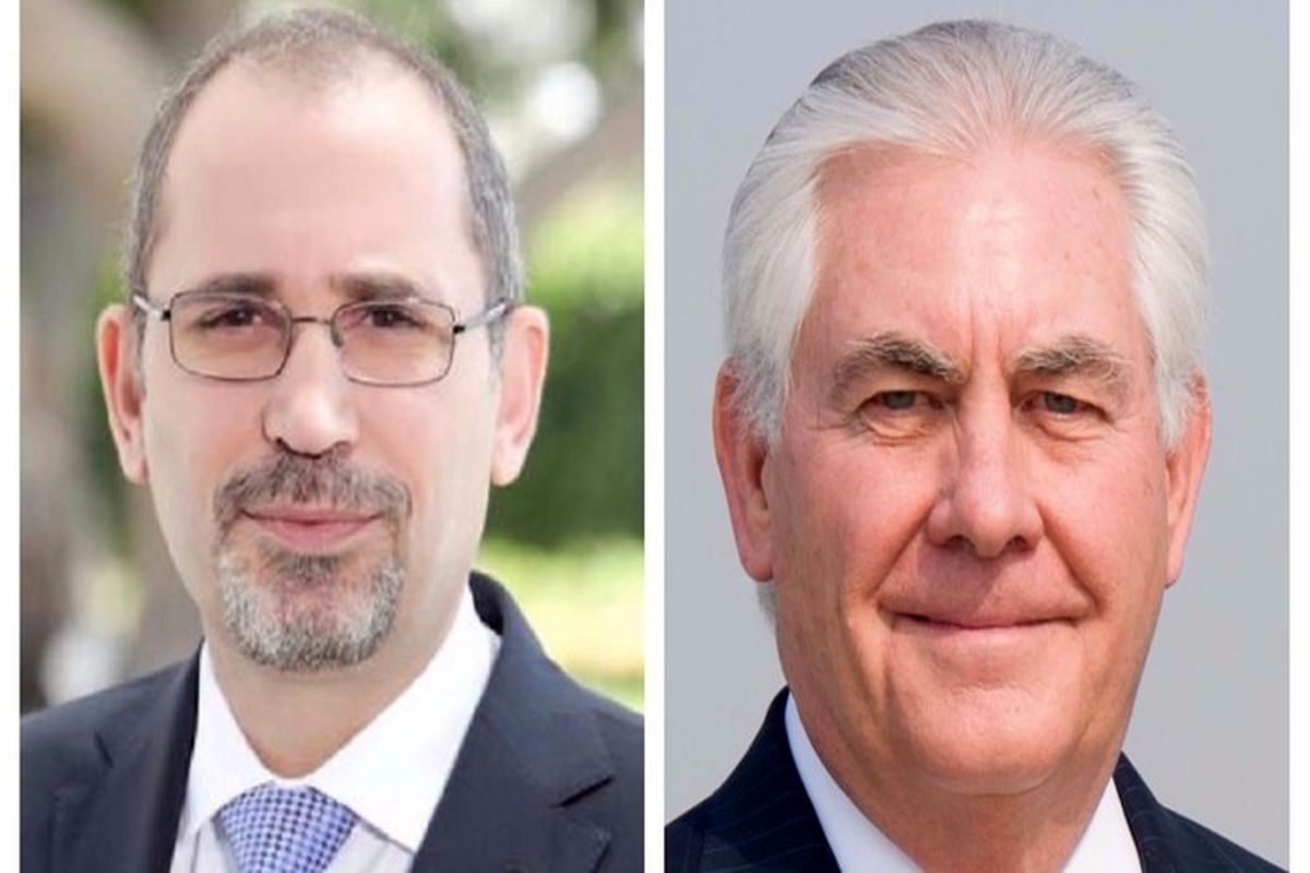 گفت‌وگوی تیلرسون با همتای اردنی