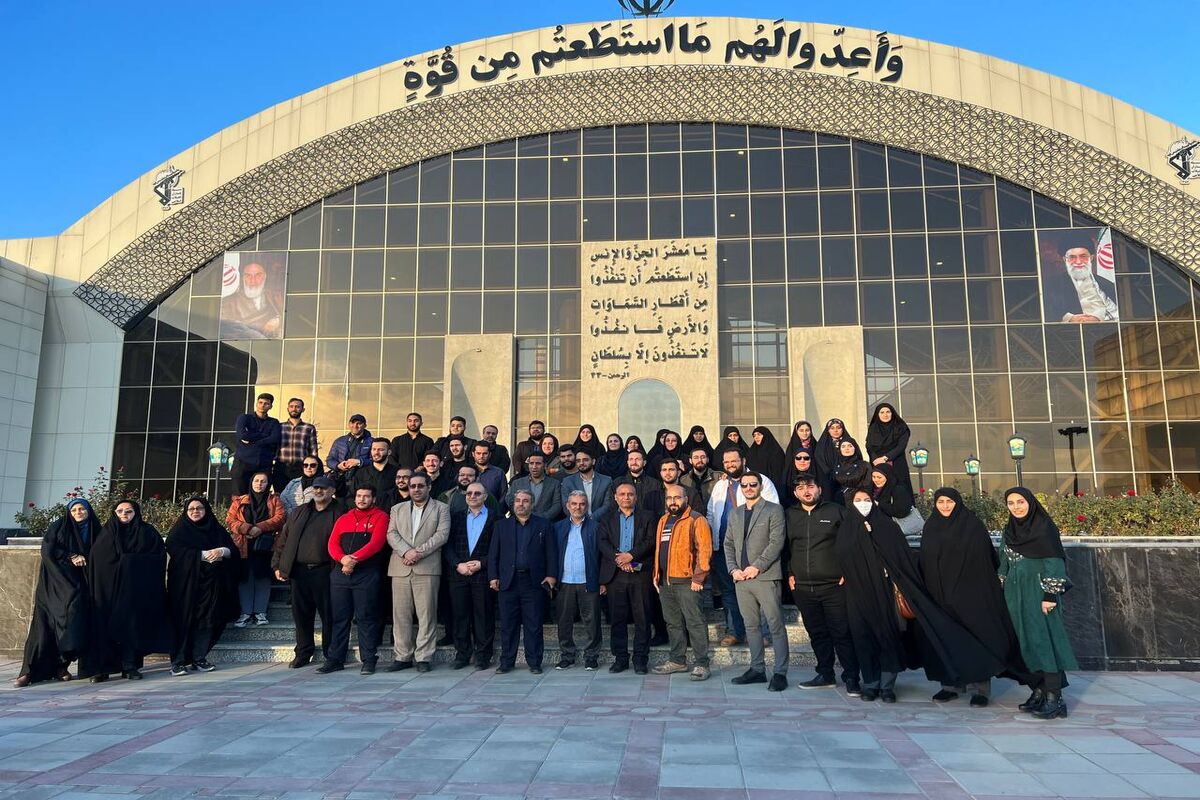 بازدید خبرنگاران گیلانی از صنایع دفاعی سپاه