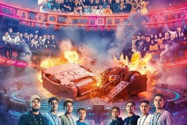 مستند «نبرد ربات‌ها»؛ آتش و آهن روی رینگ فناوری