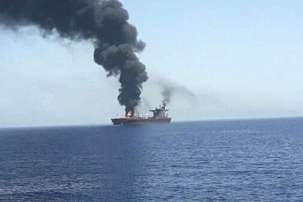 وقوع حادثه دریایی در تنگه هرمز