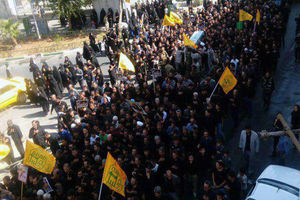 باقر شهر میزبان پیکر مطهر شهید مدافع حرم 