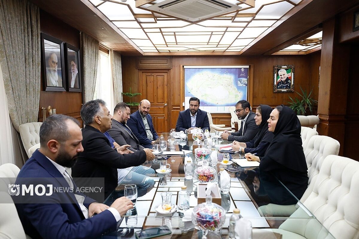 جلسه سرهنگی در خصوص پارک آبی کیش