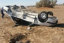 حادثه واژگونی در محور چالوس 4 مصدوم برجای گذاشت