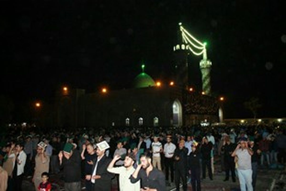 مراسمات شب قدر در گنبدکاووس