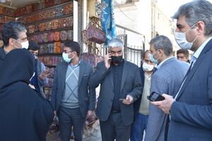 گشت مشترک سراسری به منظور جلوگیری از اشتغال اتباع غیرمجاز در یزد انجام شد/ پلمپ 2 مغازه متخلف