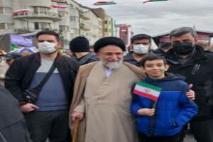 وزیر اطلاعات در راهپیمایی ۲۲ بهمن حضور یافت