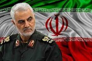مداحی زائر هندی در جوار مرقد شهید سلیمانی