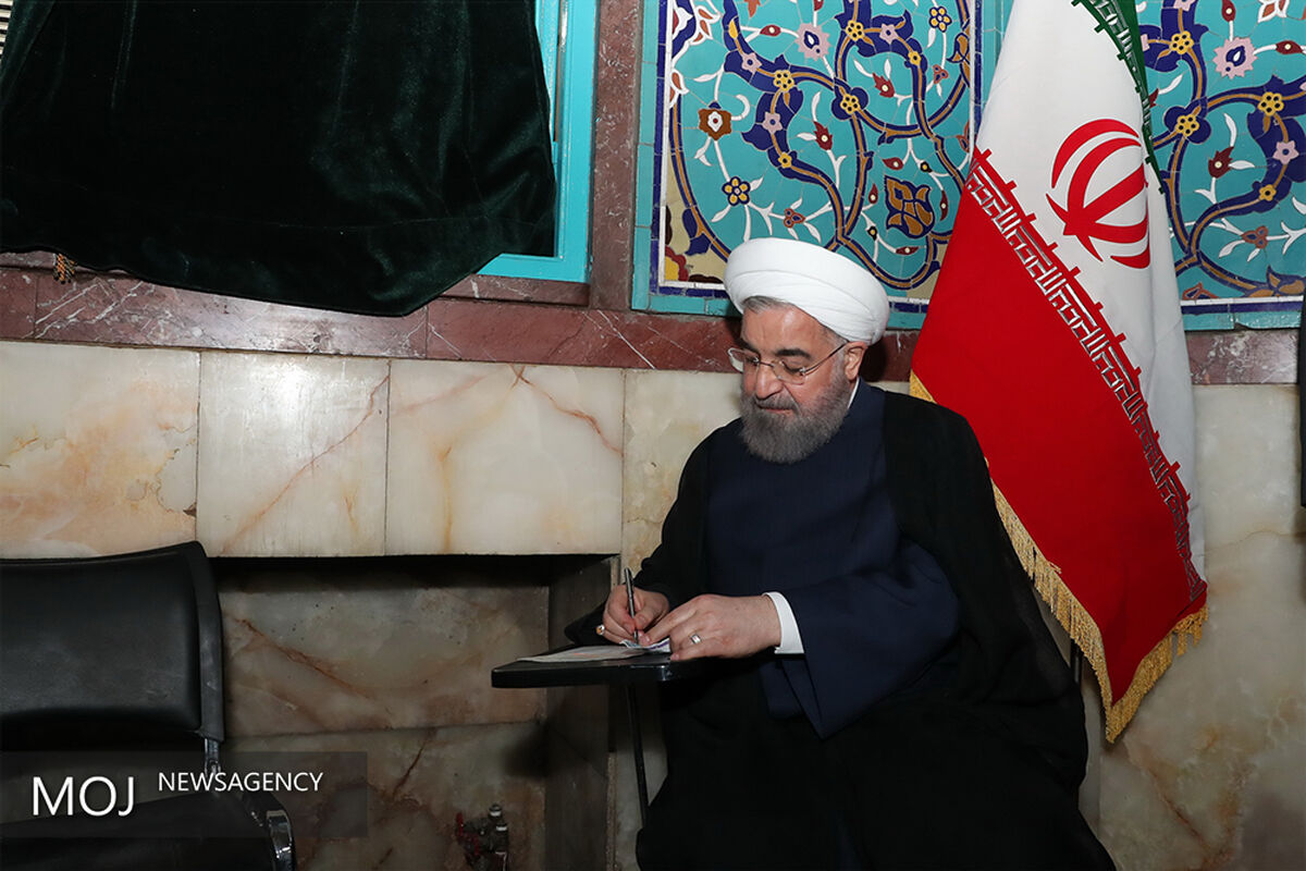 شرکت حسن روحانی در انتخابات