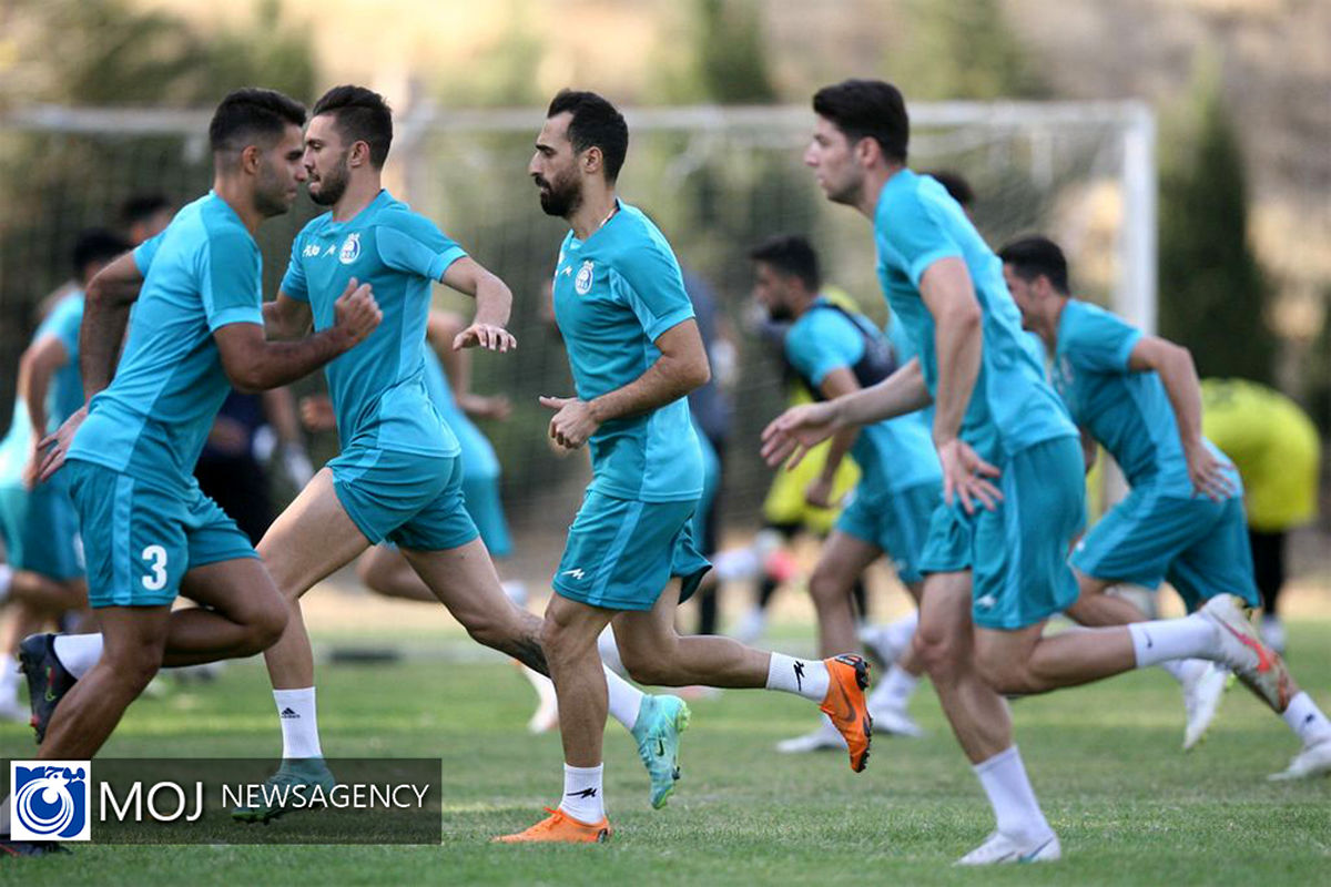 تمرین تیم فوتبال استقلال تهران - ۱۰ شهریور ۱۴۰۰