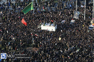 ۴۰ کشته در مراسم تشییع پیکر سپهبد قاسم سلیمانی در کرمان