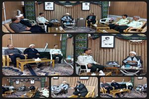 دیدار فرمانده انتظامی شهرستان آران و بیدگل با زائر اربعین حسینی