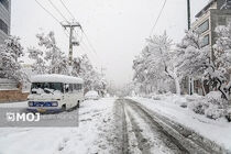 چالدران آذربایجان‌غربی سفیدپوش شد + فیلم