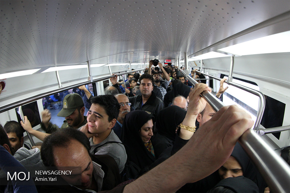 مراسم بهره برداری از 44 دستگاه واگن جدید مترو