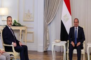 وزرای خارجه مصر و ترکیه با یکدیگر دیدار کردند