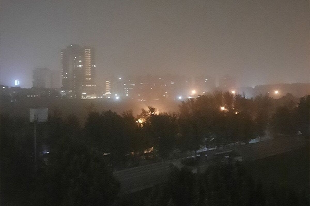گرد و غبار در مشهد