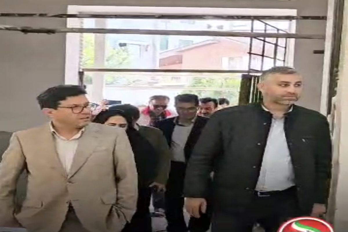 بازدید دکتر عباسی از مرکز توانبخشی قائم‌شهر 