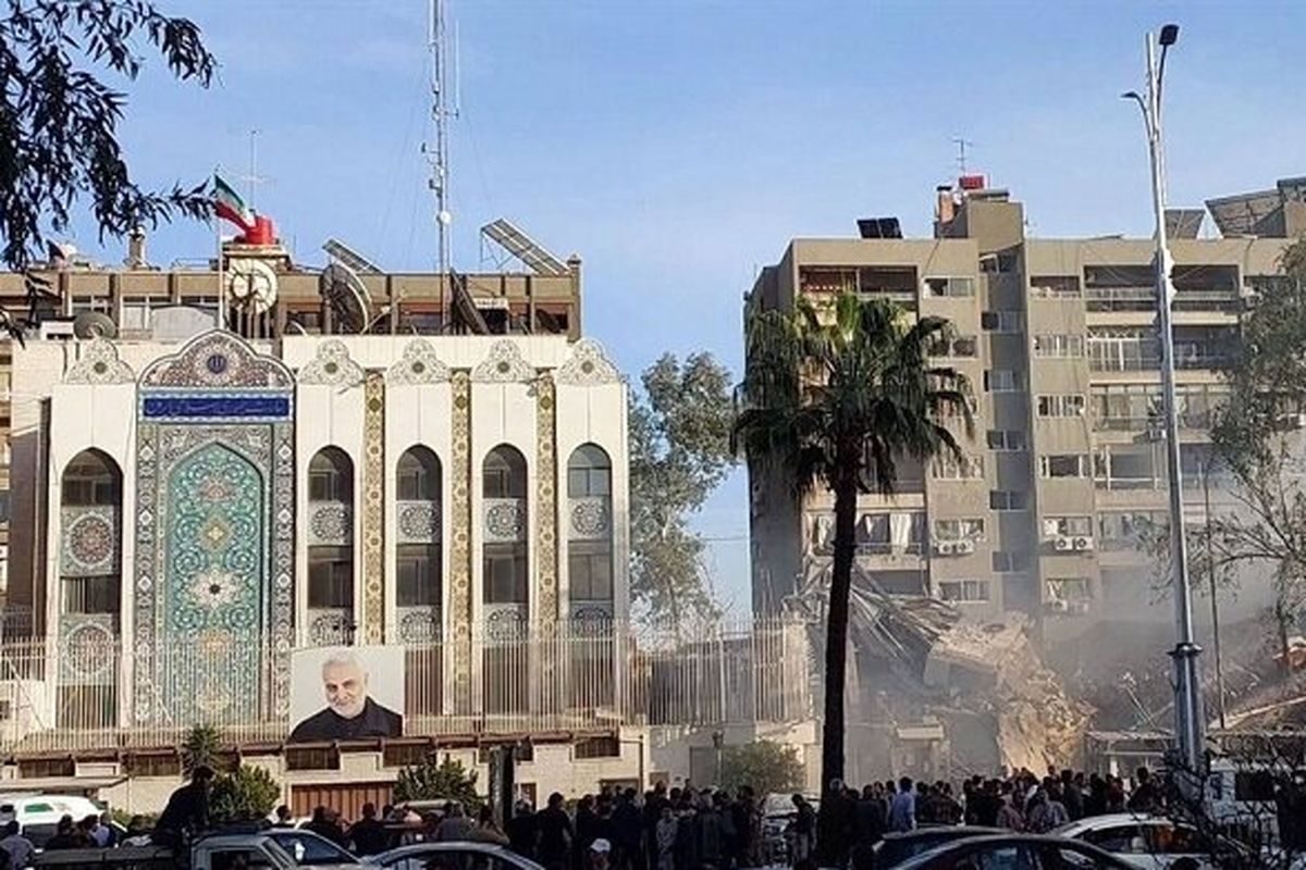 حمله به کنسولگری ایران در دمشق