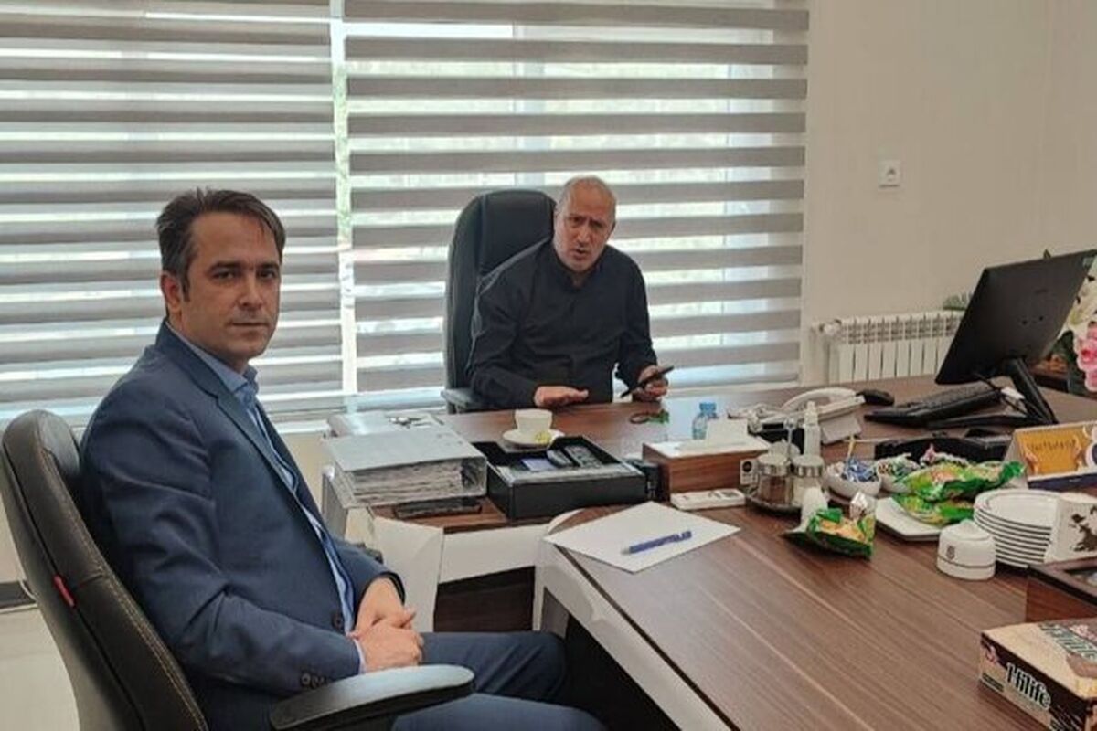 جلسه مهدی تاج با استقلال
