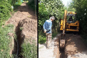 پیشرفت ٩٠ درصدی شبکه آبرسانی شهر رودبنه