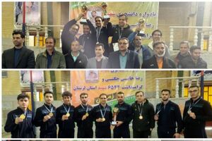 کسب عنوان قهرمانی تیم کاراته دانشجویان در مسابقات کشور