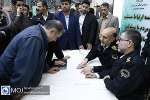 ملاقات مردمی سردار رحیمی رییس پلیس پایتخت