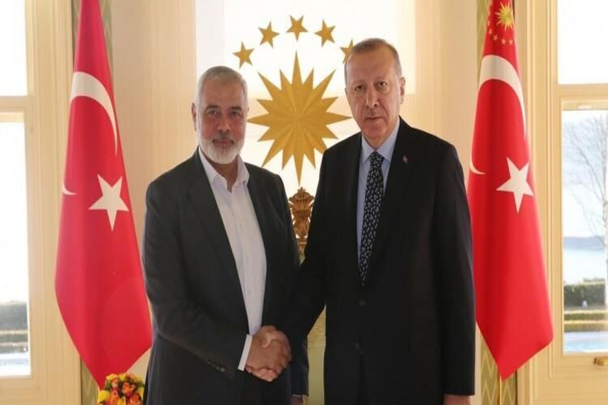 اردوغان و هنیه