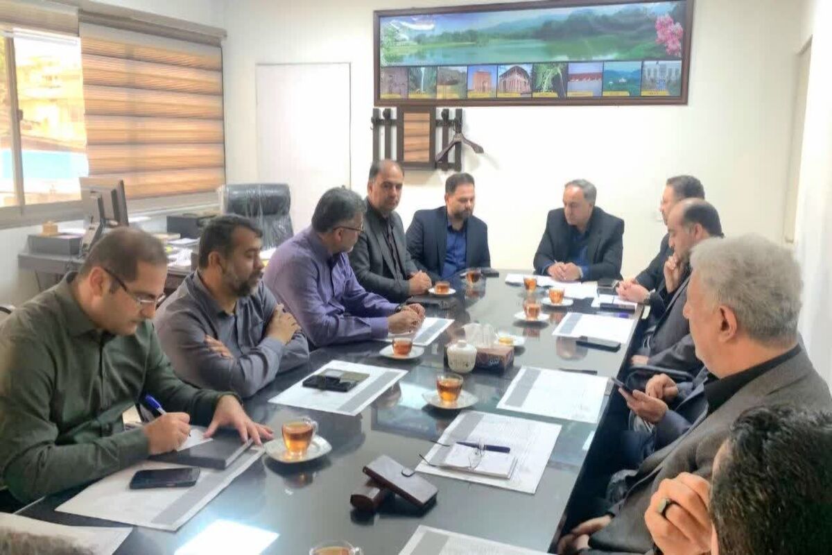 نشست ستاد بازآفرینی شهری خلیل‌شهر
