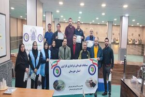 مسابقات قهرمانی تیراندازی کارگری آقایان خوزستان برگزار شد