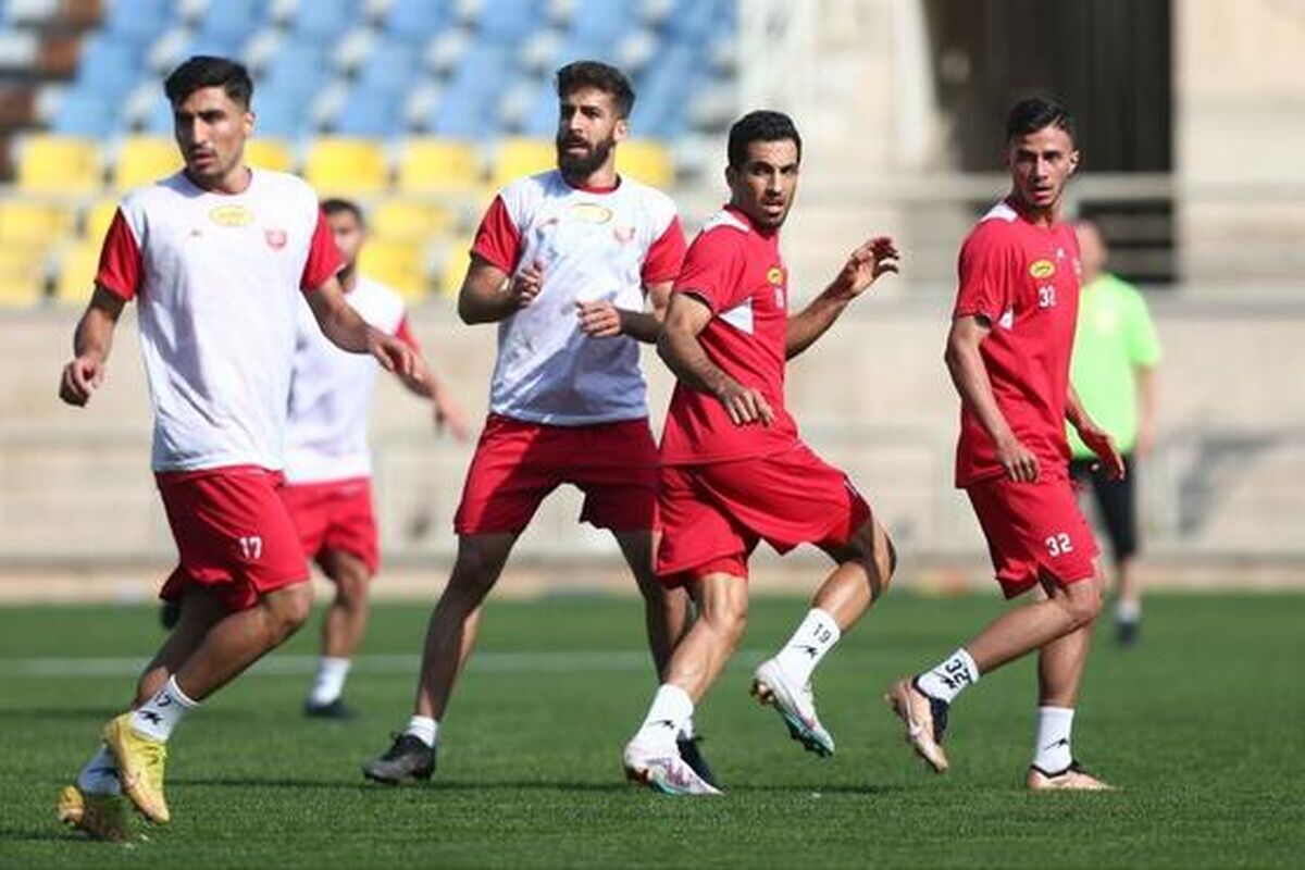 تمرینات پرسپولیس