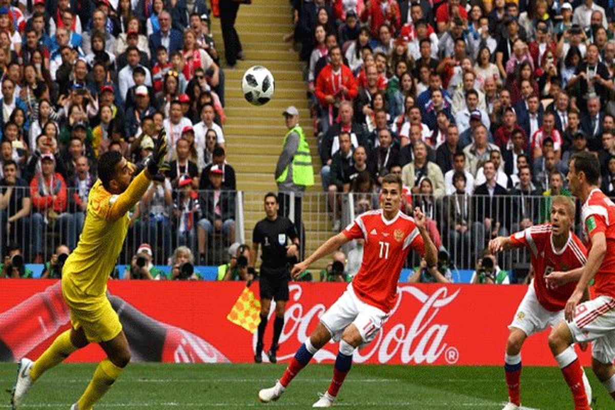 بازی روسیه عربستان.