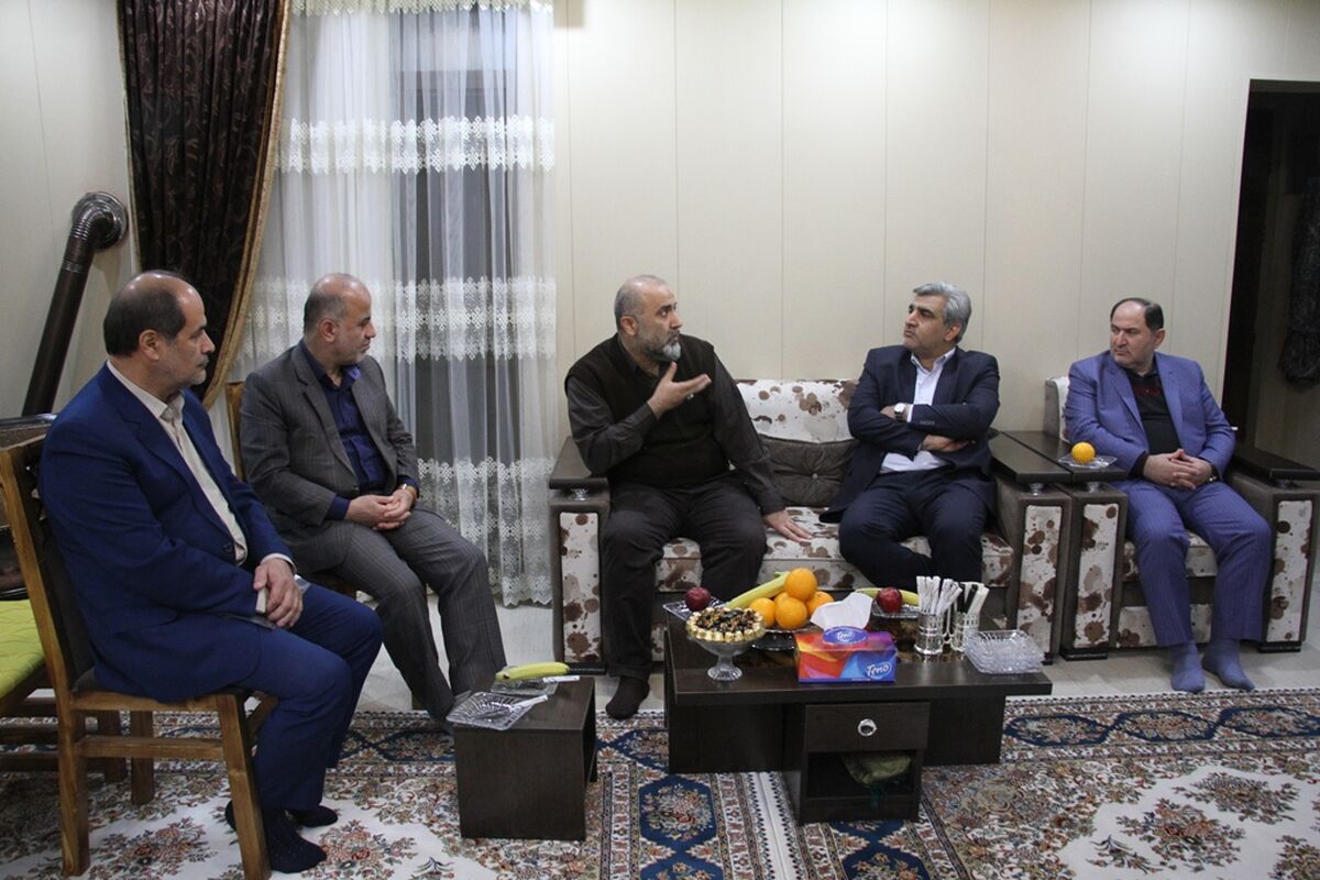 دیدار استاندار گیلان با جانباز