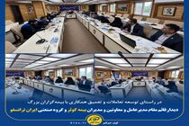 دیدار قائم مقام مدیرعامل و معاونین و مدیران بیمه کوثر و گروه صنعتی ایران ترانسفو