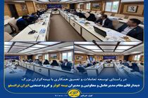 دیدار قائم مقام مدیرعامل و معاونین و مدیران بیمه کوثر و گروه صنعتی ایران ترانسفو