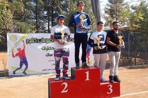  اصفهان قهرمان تنیس کشور شد
