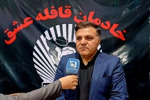 موکب قافله عشق در خدمت زائران اربعین با ارائه خدمات گسترده