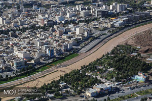 عبور سیلاب از استان قم